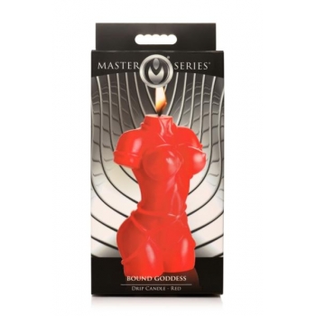 Master Series Bound Goddess Drip Candle - Red Elegance