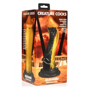 Creature Cocks Golden Mamba Silicone Dildo