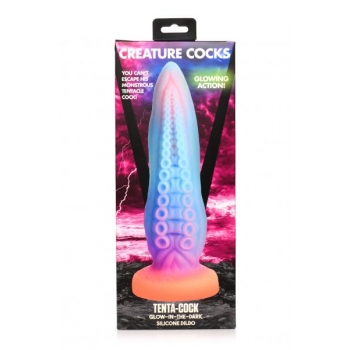 Creature Cocks Tenta-cock Glow In The Dark Silicone Dildo