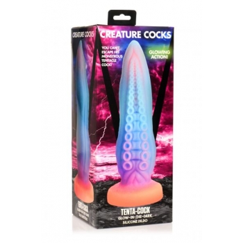 Creature Cocks Tenta-cock Glow In The Dark Silicone Dildo