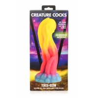 Creature Cocks Tenta-glow Glow In The Dark Dildo