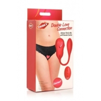 Frisky Double Love Connection Panty Vibe W/ Remote