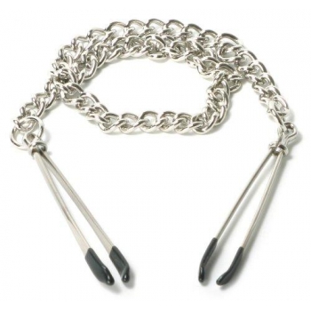 Tweezer Nipple Clamps Silver