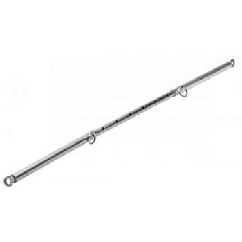 Master Series Adjustable Steel Spreader Bar: Expand Your Bondage Play