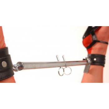 Master Series Adjustable Steel Spreader Bar: Expand Your Bondage Play