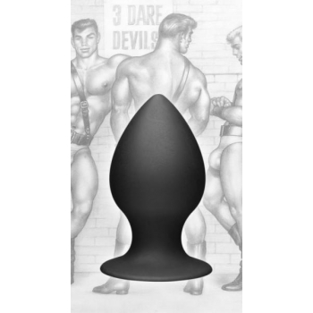 Tom Of Finland Anal Plug Medium Silicone Black